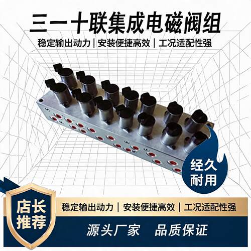 三一十联先导电磁阀SY215/SY235