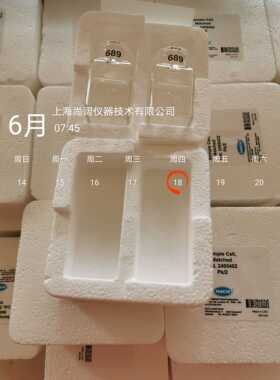 2495402进口1英寸10ml刻度方形玻璃比色皿DR3900实验室台式光度计