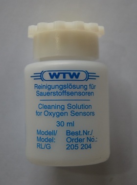 205204溶氧电极清洗液，溶氧电极清洗溶液，RL/G型泡洗银电极溶液