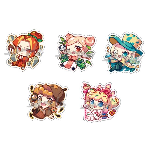 绮丽屋日本动漫周边跑跑姜饼人拟人亚克力挂件满百包邮淘金币现货