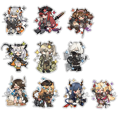 动漫游戏周边明日方舟Arknights干员透明亚克力挂件挂饰全新现货