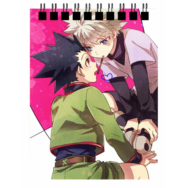 绮丽屋日本动漫周边全职猎人小杰奇犽文具便签本记事本满百包邮