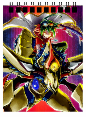 绮丽屋日本动漫周边游戏王ARC-V记事本便签本文具满百包邮淘金币