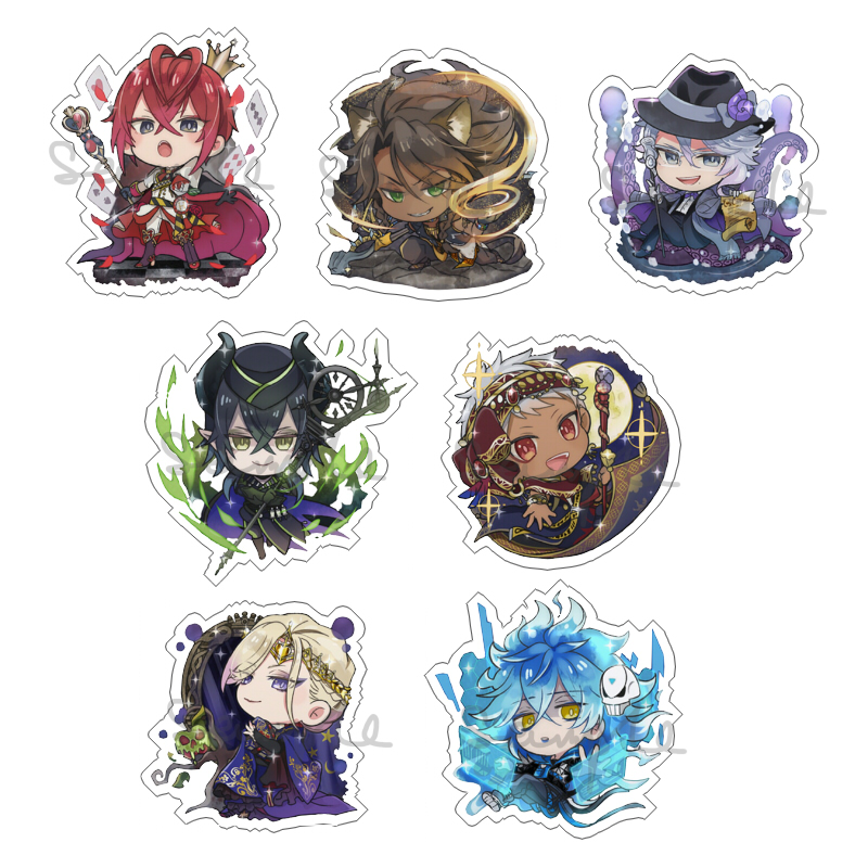 动漫游戏周边扭曲仙境Riddle/Leona透明亚克力挂件现货满百包邮新