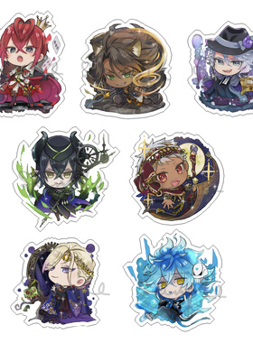 动漫游戏周边扭曲仙境Riddle/Leona透明亚克力挂件现货满百包邮新