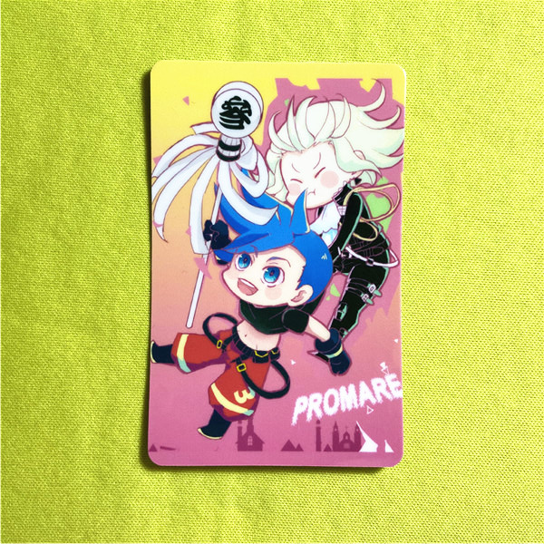 绮丽屋日本动漫周边普罗米亚蒂莫斯里欧Q版高光覆膜卡贴满百包邮