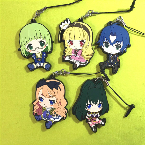 绮丽屋日本动漫周边原单散货棺姬嘉依卡托鲁座敷系列橡胶挂件包邮