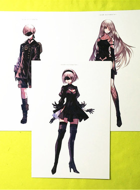 绮丽屋日本动漫周边尼尔机械纪元NIER9S/2A明信片套装满百包邮