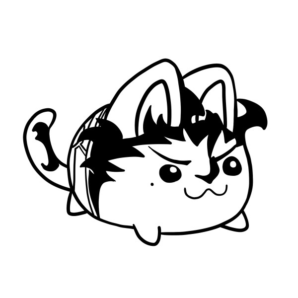 绮丽屋日本动漫周边fate系列迪卢木多犬化q版车贴墙贴电脑贴包邮