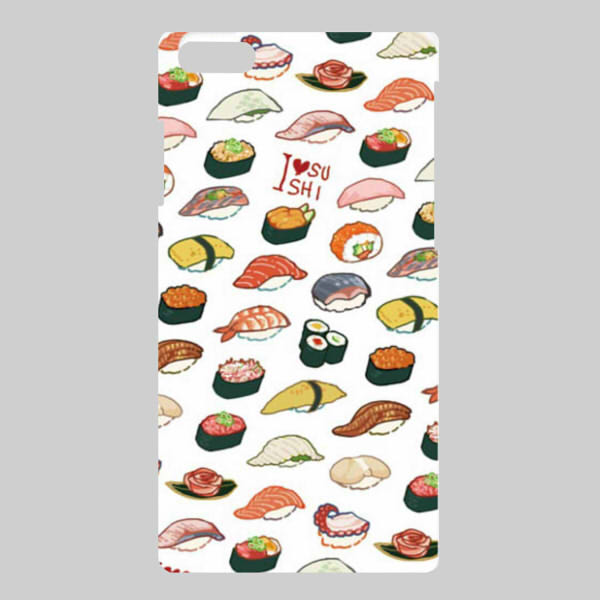 绮丽屋日本动漫周边我爱寿司I LOVE SUSHI主题手机壳套满百包邮