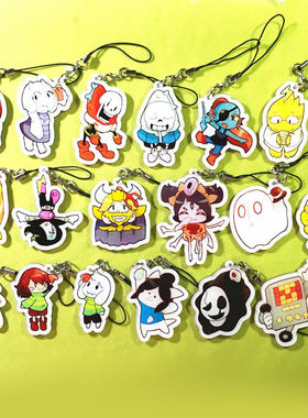 绮丽屋动漫周边Undertale传说之下Frisk羊妈亚克力挂件满百包邮