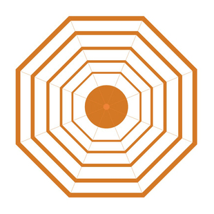 绮丽屋日本动漫周边EVA新世纪福音战士使徒AT力场晴雨三折伞包邮