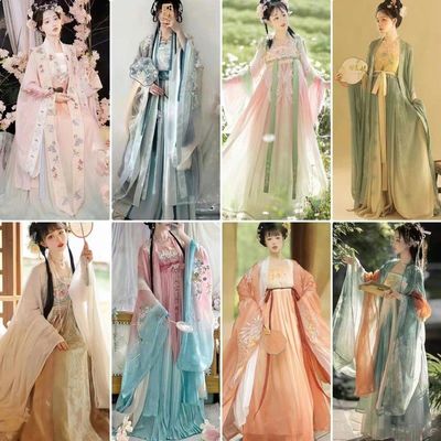 出租超仙飘逸古风女款汉服租借整套成人服装中秋仙气古装套装租赁