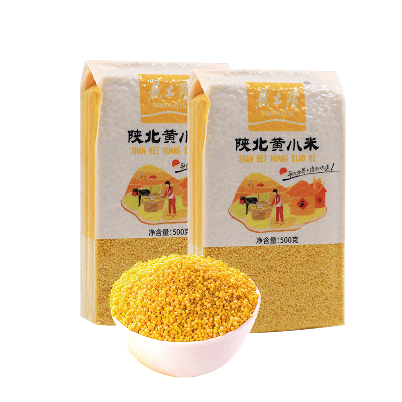 黄土情500g延安黄小米