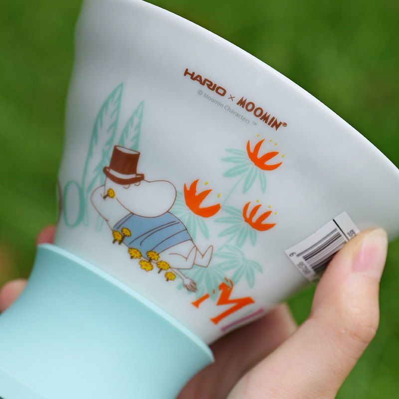 HARIO&MOOMIN姆明蛇年滤杯联名保温壶磨豆机盎司杯聪明杯冷萃壶图片