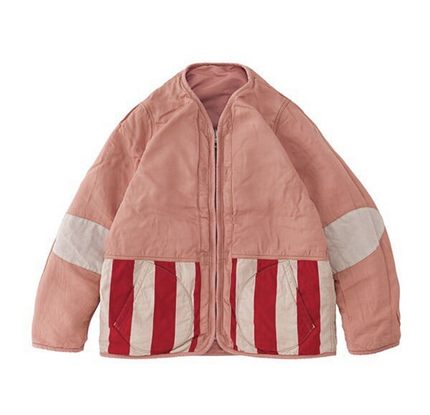 EVOPS原创 IRIS双面穿19SS泥染内胆夹克复古条纹工装外套非visvim