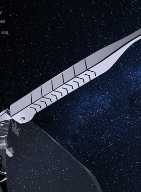 万金宝2022新款无框眼镜男高档钻石切边定制近视眼镜平光MA5056M