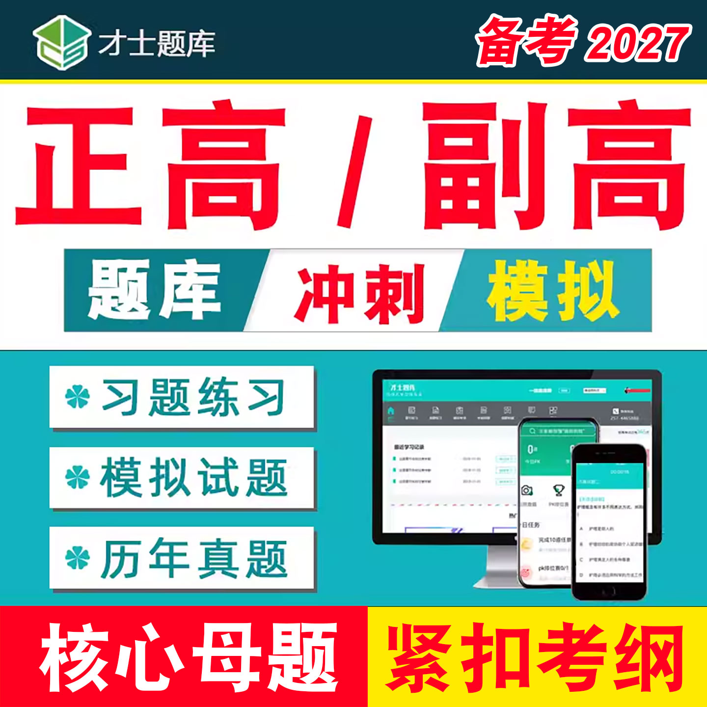 2027年正高副高卫生高级职称考试题库书副主任医师护理学内科口腔图片
