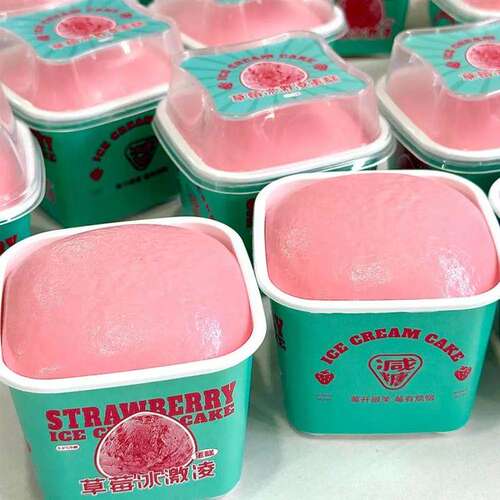 Jumbo Kawaii Ice Cream Squishy Soft Cake Bread Fidget Toy