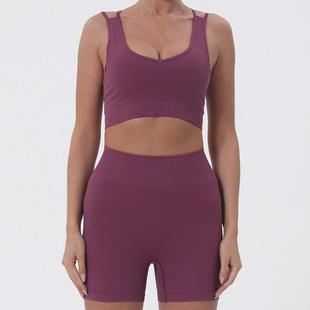 womens suit tight fitting elastic Threaded slim fitness