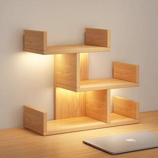 Desktop book shelf storage rack Multi layer bookshelf书架