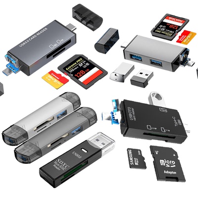 SD Card Reader USB3.0 Micro Type C F Memory cardreader读卡器