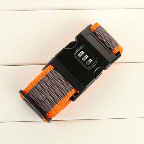 Luggage Strap Cross Belt Packing Travel Suitcase Password Lo