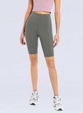 women for shorts yoga shaping body slim sanded double-sided