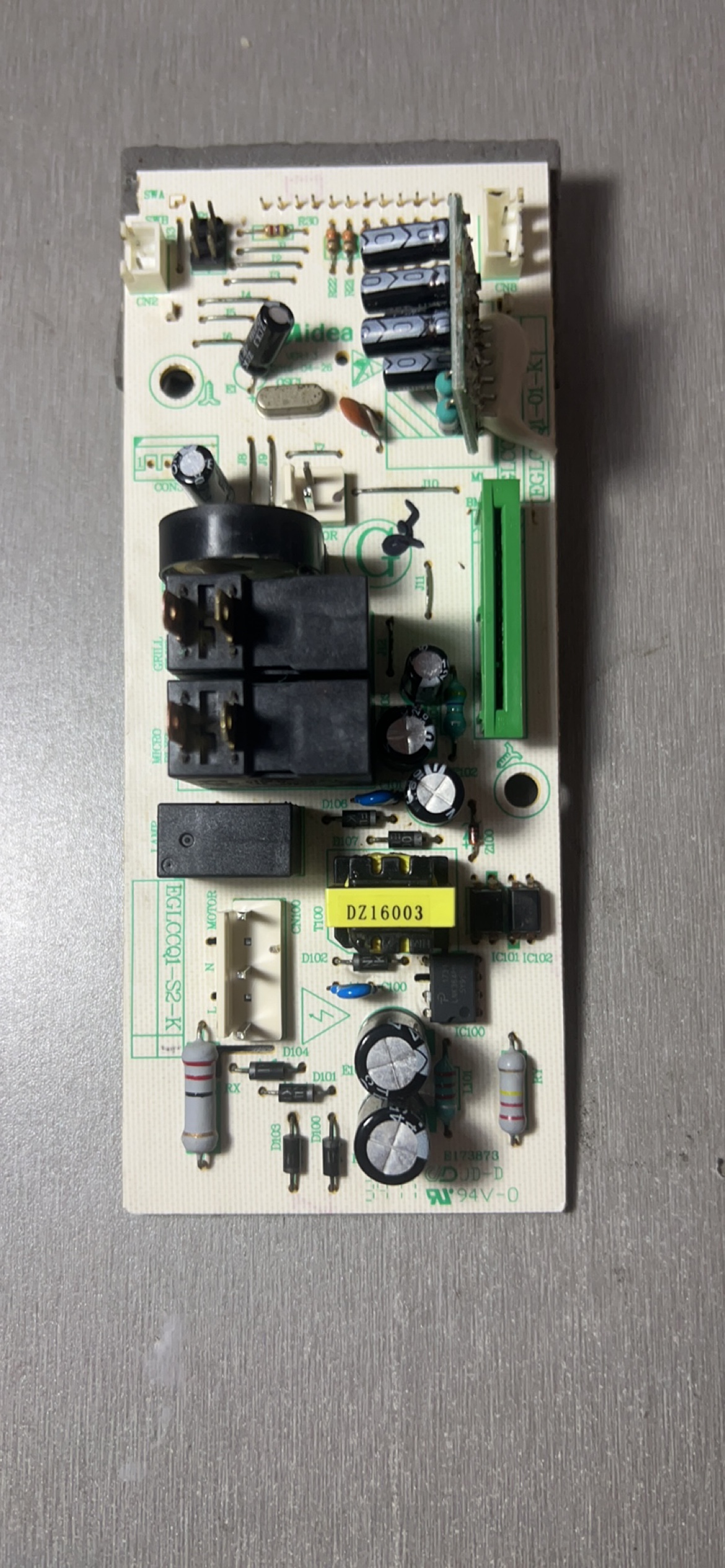 美的M3-L233B M3-232B微波炉 EGLCCQ1-S2-K电脑板 原机拆件 包好