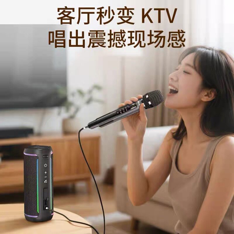 【适用于x30/X20/X10/X8】话筒内置声卡降噪动圈麦蓝牙音响麦克风