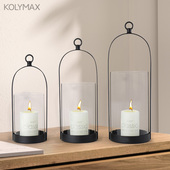 欧式 简约蜡烛台摆件复古金属风灯创意香薰蜡烛杯家用铁艺装 饰品