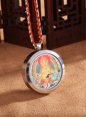 钛钢情侣佛像大随求绿度母黄财神