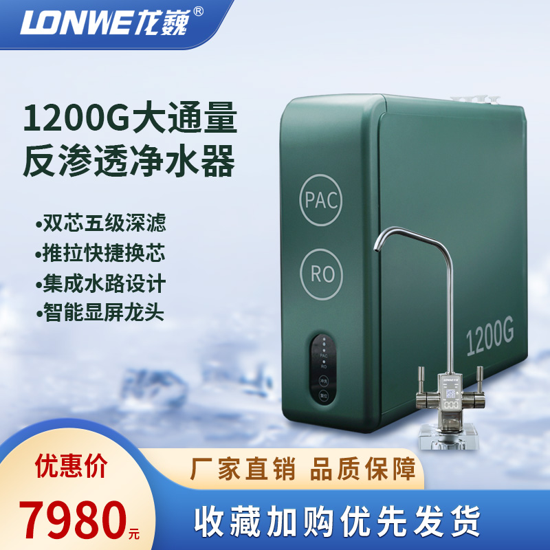1200g奔流净水器反渗透滤芯