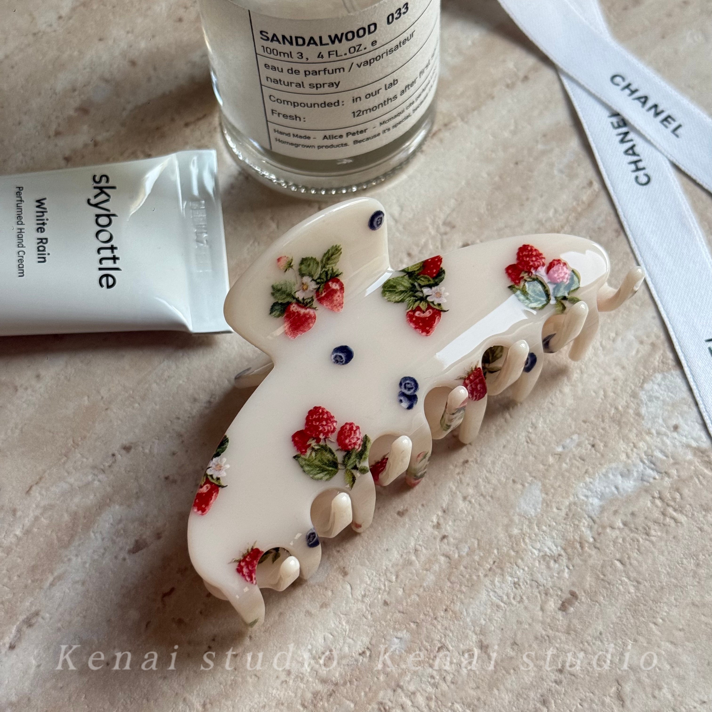 韩国ins设计感水果鲨鱼夹蓝莓草莓醋酸印花抓夹甜美清新发夹发饰,饰品/流行首饰/时尚饰品新,发饰,淘宝优惠券,粉丝福利购,淘宝优惠卷