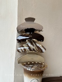 韩国FRANCE巧克力奶茶色醋酸抓夹美拉德法式 大号鲨鱼夹发抓头饰女