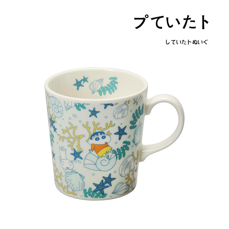 山加商店日本正版蜡笔小新水杯