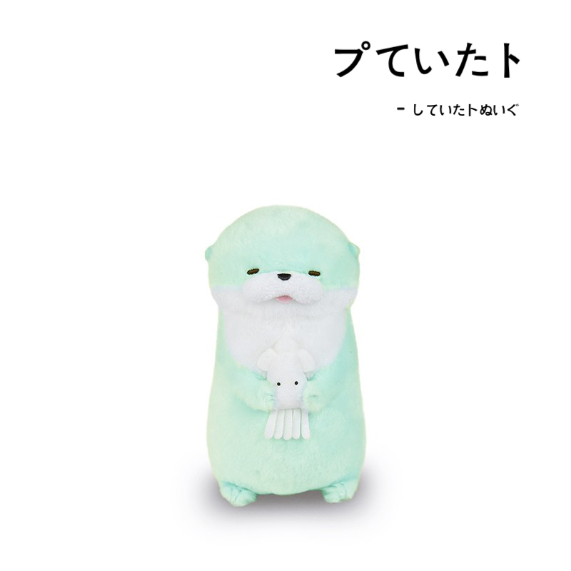 amuse日本正版水獭公仔