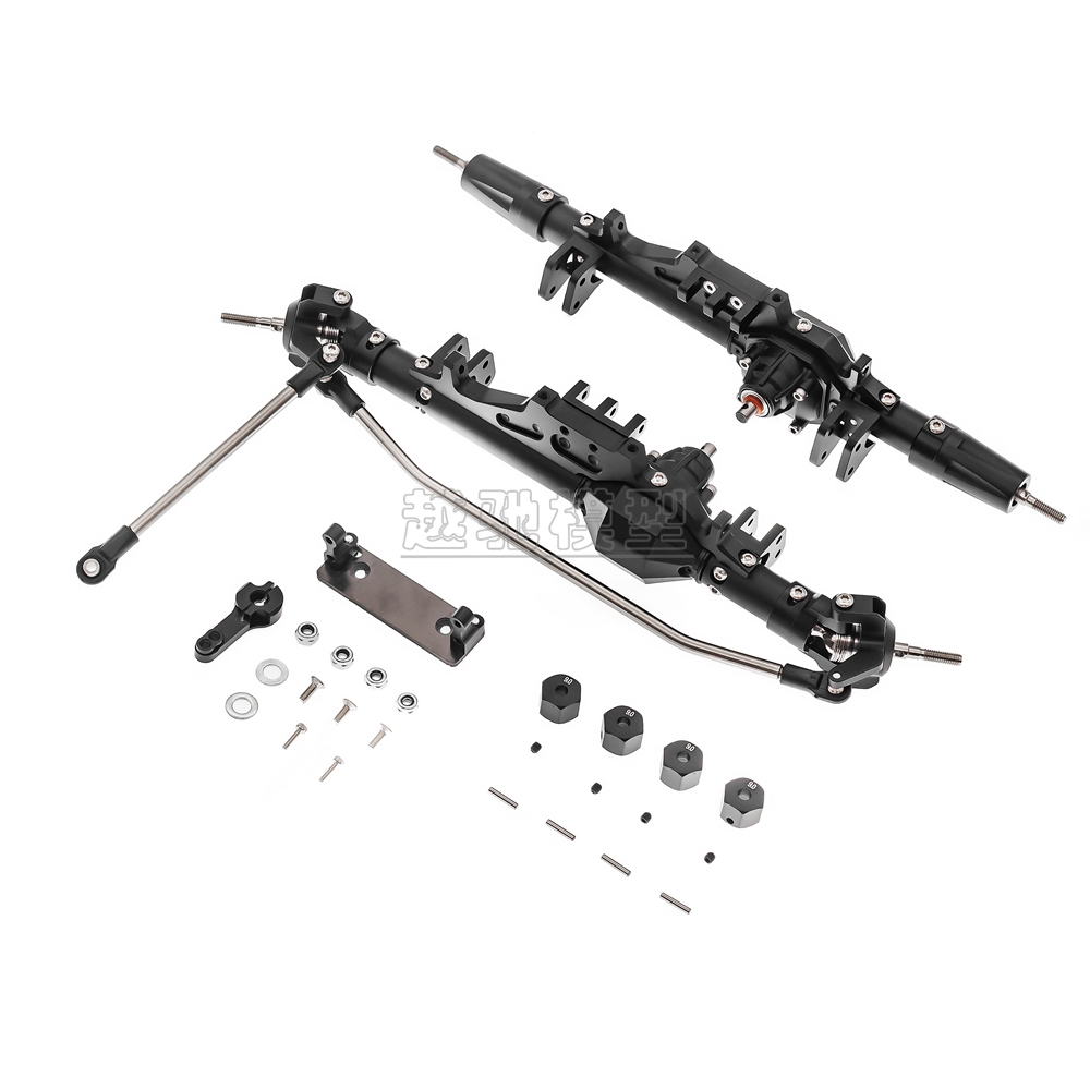 1/10金属钻石车桥幽灵AXIAL