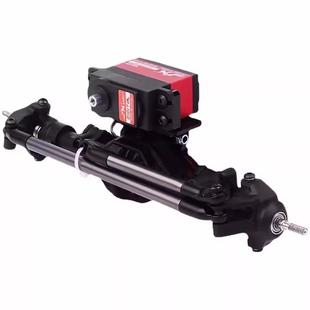 1：10攀爬车舵机座支架 Axial SCX10二代90046 莽牛999改桥上舵机