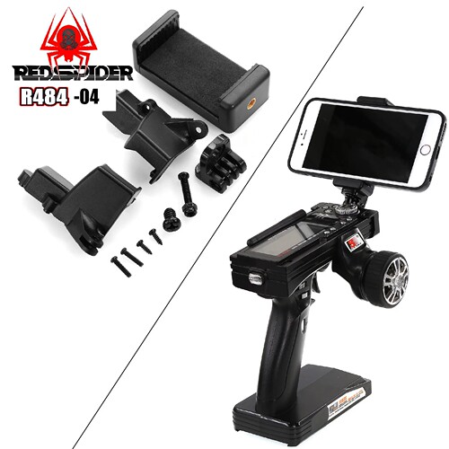 RS红蜘蛛出品 富斯 FS-GT3B遥控器车载摄像头图传FPW手机支架R484