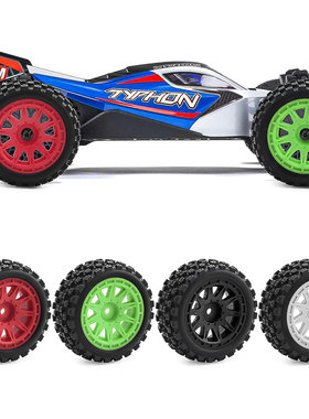 ARRMA 1/18 2S TYPHON GROM ARA2106小台风风车轮毂+巧克力胎W213