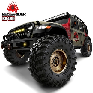 RS红蜘蛛1/8美嘉欣H8P易控4083 CROSSRC狮子 2.2寸轮毂+轮胎RS480