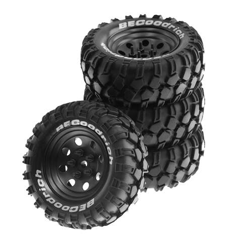 1.9寸FR4轮毂TRX4仿真FMS攀爬NT4轮胎93mm直径SCX10 W137