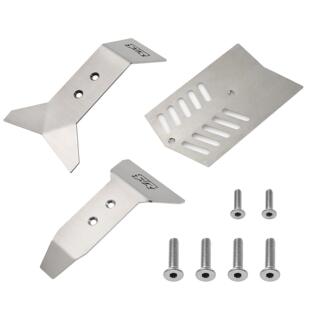 ARRMA 1/8 NERO 6S BIG ROCK AR106017 巨石不锈钢底盘前中后护甲