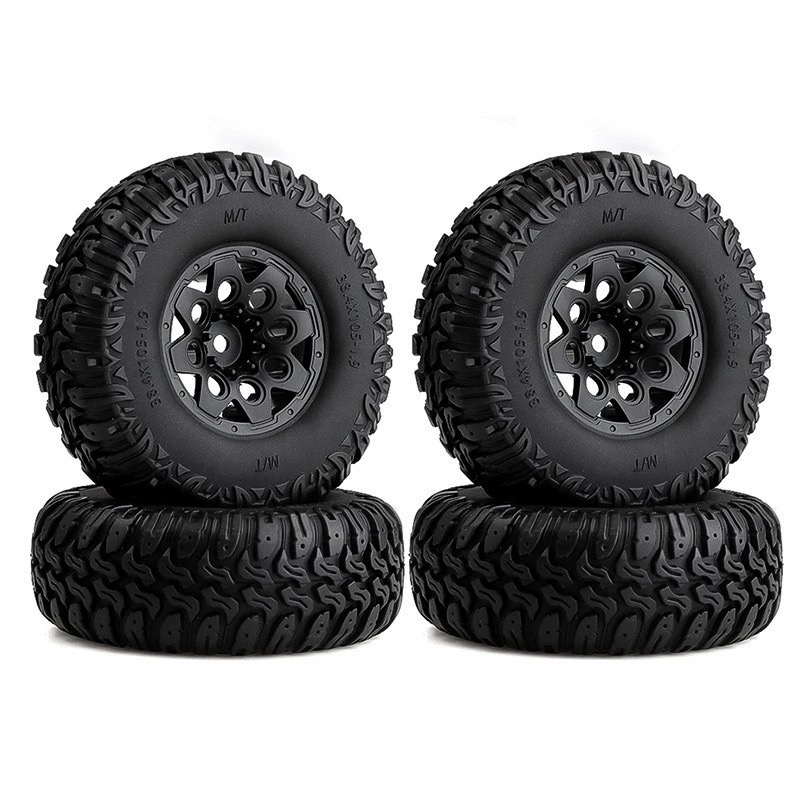 1.9寸仿真攀爬车礁石轮胎RC攀爬车胎皮SCX10 TRX4 RBX10 TRX6 D90