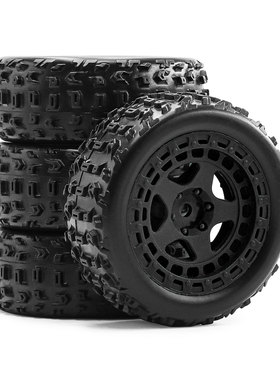 ARRMA 1/18 2S TYPHON GROM ARA2106小台风 雷神轮毂+狼牙胎 W214