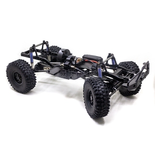 1/10模型攀爬车 313轴距 SCX10二代 90046车架底盘 带波箱马达