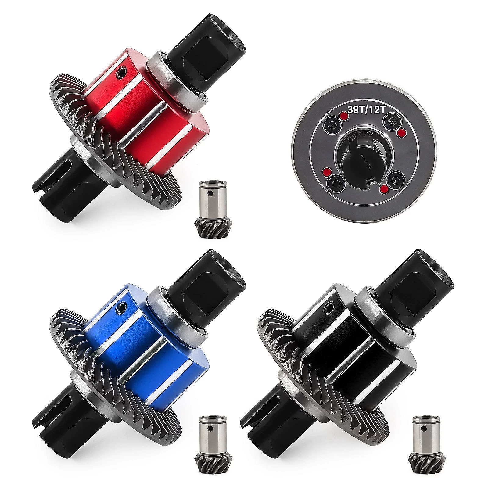 1/5 KRATON OUTCAST ARA310937前后通用铬钢39+12T差速总成W299