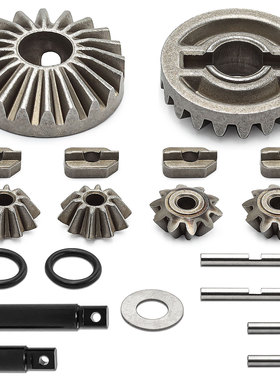 TRAXXAS 小X 小X2.0 MaxxSlash中差速齿合金钢套件#8989 -W222