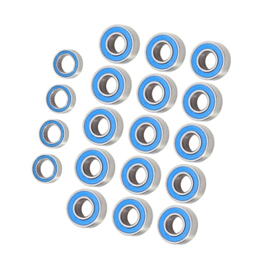 1/10 Traxxas Slash 2WD Bandit Stampede Rustler 19件密封轴承